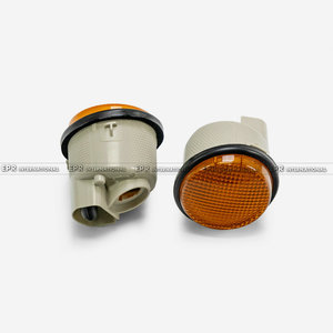สัญญาณไฟเลี้ยวด้านหน้าสีส้มที่เหมาะสมกับรถนิสสันสกายไลน์ R33 GTR Silvia S13 180SX ถนน jdm ฟื้นฟูรูปลักษณ์ดั้งเดิม - Product Image 3