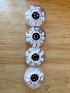 <span class=keywords><strong>Pattini</strong></span> a rotelle all'ingrosso flash ruote elettriche in PU per pattinaggio a rotelle - Product Image 4