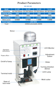 2t siêu câm bán tự động thiết bị đầu cuối Uốn Tóc bồng công cụ cáp cách điện thiết bị đầu cuối kết nối Uốn Tóc bồng máy - Product Image 3