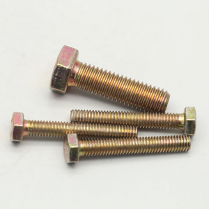 Pernos Hexagonales M10x20mm M12x20mm de Acero al Carbono DIN933, Zincados Amarillos y Galvanizados en Caliente, Grados 8.8 6.8 12.9 10.9 <span class=keywords><strong>DIN931</strong></span> - Product Image 6