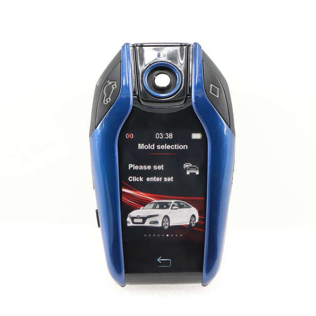 Universal LCD Smart Key Cover Upgrade Version for All Car Models Smart Keyless Key With One-Key Start