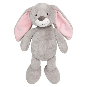 Personnalisé Noir Gris Blanc En Peluche Animaux En Peluche En Peluche <span class=keywords><strong>Lapin</strong></span> Jouet - Product Image 2