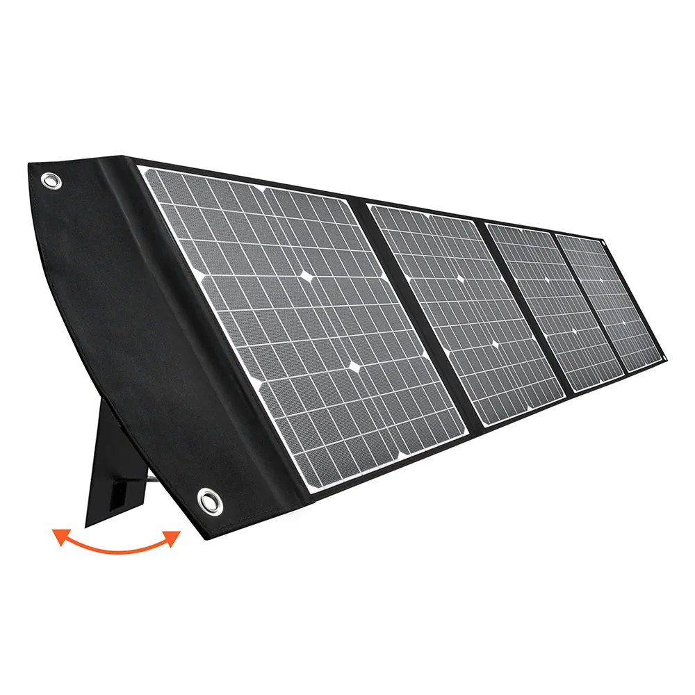 Ad alta Efficienza Pieghevole Pannello Solare 200W Portatile All'aperto Caricatore Solare per campingJump Starter telefoni tablet