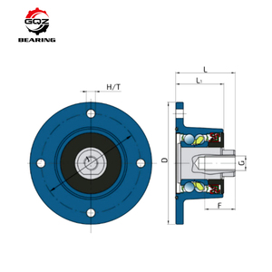 नए आगमन IL40-100/6T-M20*1.5 कृषि हब के लिए क्रोम स्टील भारी शुल्क लोड होने वाला कृषि केंद्र - Product Image 3