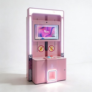 Ninix Pink-Themed Commercial Self-Service Smart Terminal High-Efficiency Interactive Metal Equipment Model 1748465 110/220V for - Product Image 3