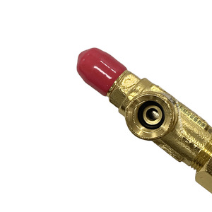 Manomètre GEM Tools avec valve CM-466-G, basse pression, pour réfrigérants R22 et R134 - Product Image 2