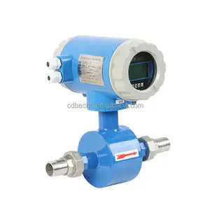 Electromagnetic Flow Meter Wireless 8'' Dn100 Dn40 Flange Millk Water Electromagnetic Flow Meter