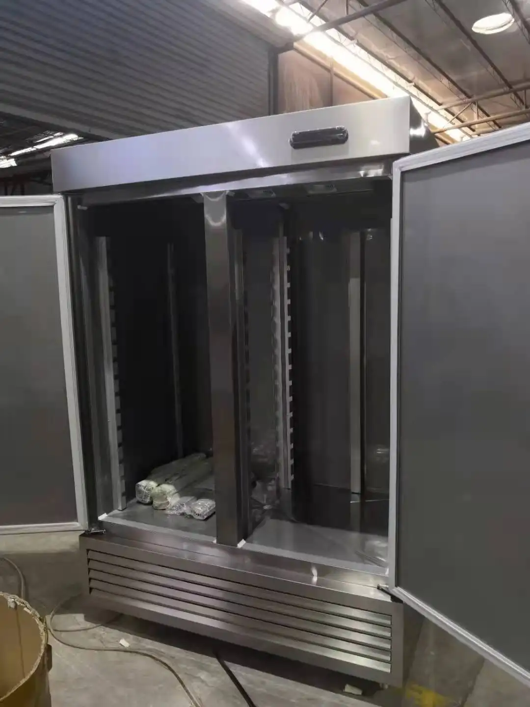 Upright Kitchen commercial refrigeration freezer cabinet