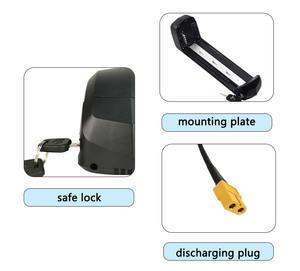 하이롱 배터리 사이드 릴리즈 48v 10ah 배터리 파워라이드 이글 바이크 배터리 다운 튜브 36v 14Ah ECOXTREM BTT V1 로켓 88S 팻 보이 - Product Image 4