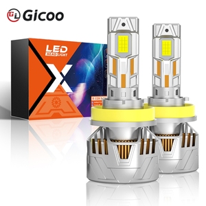 Gicoo X80 24V 200W 30000LM H1 H4 H11 9005 9006 9012 H7 Canbus <b>LED</b> Car Headlamp for Car Truck <b>LED</b> <b>Headlight</b> H11 Luces <b>Led</b> Auto - Product Image 5