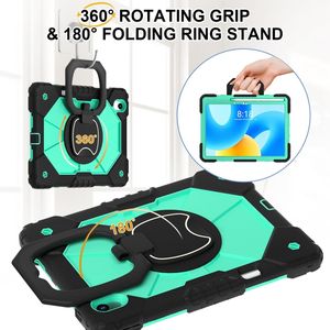 Meilleure vente en gros pour Huawei Matepad 11.5 2023 Contrast Color Robot Silicone Hybrid PC Tablet Case - Product Image 4