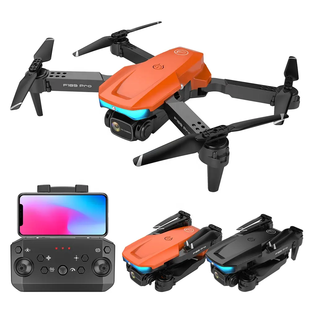 F189 Drone 4K HD Optical Flow Camera Electric Adjustable Camera With Obstacle Avoidance Mini Droness 4k Prosumer Drones