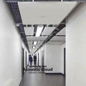 Fourniture directe d'usine panneau insonorisant plafond insonorisé déflecteur <span class=keywords><strong>de</strong></span> <span class=keywords><strong>laine</strong></span> <span class=keywords><strong>de</strong></span> <span class=keywords><strong>verre</strong></span> plafond suspendu gratuit - Product Image 3