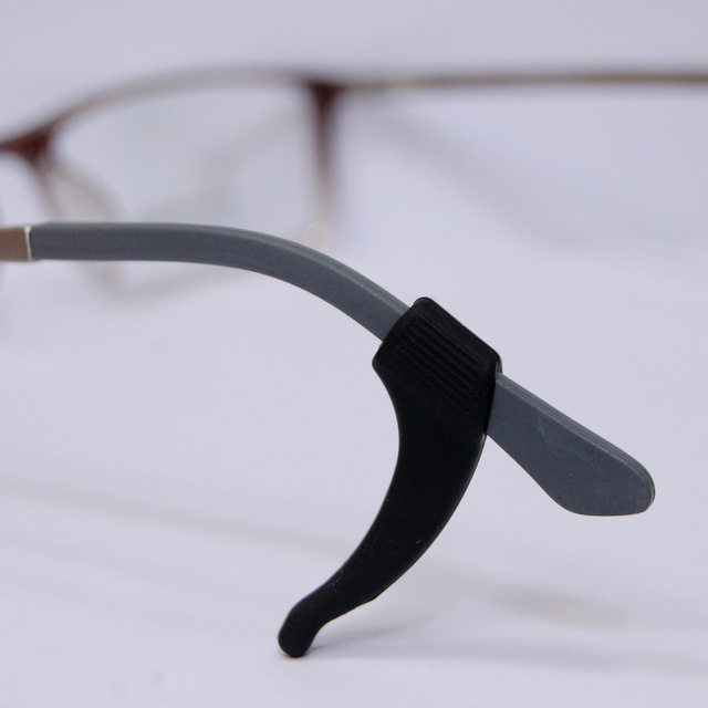 3 Sizes S/M/L Silicone Glasses Ear Grips,12 Colors Anti-slip Eyeglass Temple Cover Sport Eyewear Accessories