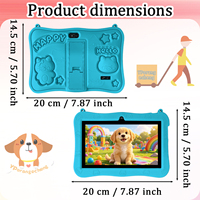Tablette pour enfants YPORANGE 7 pouces, Android 13, MTK 4 Go, 64 Go, double Wi-Fi, 4000 mAh, contrôle parental, écran HD, nouvelle