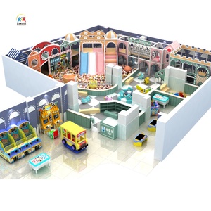 Nhà Hàng Thức Ăn Nhanh Trò Chơi Trong Nhà Khu Vực Chơi Mềm Trẻ Em Sân Chơi Trong Nhà Với Bóng Hố - Product Image 2