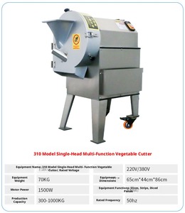 <b>Vegetable</b> <b>Cutter</b> Machine 380V Industrial Stainless Steel Easy To Operate For <b>Vegetable</b> Processing Plant - Product Image 2