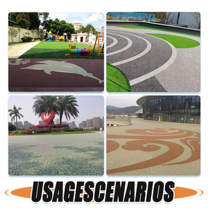 Nhựa rửa sạch sàn đá nhựa đường lái xe rửa đá ràng buộc tự nhiên mịn thanh lịch cổ điển tinh chế nhựa rửa đá cho sàn - Product Image 2