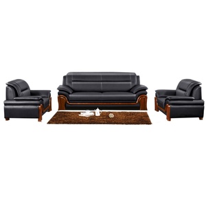2019 Hot Sale <b>Black</b> <b>Computer</b> <b>Desk</b> Executive Sofa Modern Office - Product Image 3