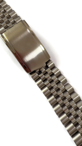 Bracelet pour Rolex Datejust 1601, extrémités courbées solides, 19 mm 20 mm, acier inoxydable 904L, bracelet de montre Jubilee, fermoir déployant - Product Image 2
