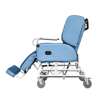 Fauteuil inclinable en cuir PU ignifuge et imperméable avec coussin d'air, capacité 150 kg, idéal pour les soins aux personnes âgées