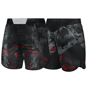 Shorts de sport légers pour l'entraînement en salle, avec logo personnalisé, pour hommes, pour la lutte athlétique et les arts martiaux mixtes - Product Image 3