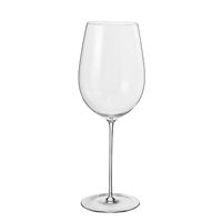 Fabricant de gobelets à vin rouge en cristal ultra fins et de grande capacité avec logo personnalisé Samyo pour mariage, restaurant, bar
