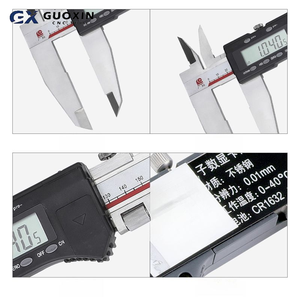 Calibrador <span class=keywords><strong>Vernier</strong></span> digital <span class=keywords><strong>GUANGLU</strong></span> calibrador <span class=keywords><strong>Vernier</strong></span> Acero inoxidable doble mordaza - Product Image 2