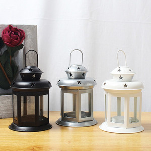 Giáng sinh treo đèn lồng trang trí người giữ ngọn nến cho đám cưới nhà sử dụng trang trí đèn lồng đám cưới mà không cần nến - Product Image 3