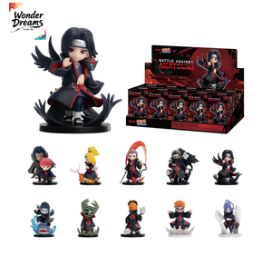 POP MART Série Naruto Shippuden : Boîte Mystère Thème Bataille Contre <span class=keywords><strong>Akatsuki</strong></span> – Jouets de Collection – Cadeaux de Noël et d'Anniversaire pour Filles - Product Image 1