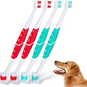 Innovador Cepillo de Dientes para Mascotas de Doble Cabezal y Tres Lados Suaves para el Control del Mal Aliento y el Sarro - Product Image 3