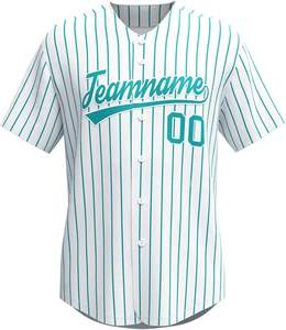 Softball Gradient Baseball Jersey Imprimé ou Cousu Nom, Numéro et Logo Personnalisés pour Hommes Femmes Enfants Jeunes - Product Image 3