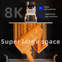 Impresora 3D YIDIMU de Escritorio, 16 Pulgadas, 8K, LCD/SLA, con Resina, Conectividad, Alta Velocidad 60mm/h, para Impresión de Modelos