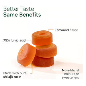 Bağışıklık sistemi ve kemik sağlığı faydaları için saf doğal bitkisel takviyeler Shiragite Gummies - Product Image 6