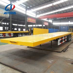 <span class=keywords><strong>Remorque</strong></span> agricole complète/2 essieux 3 essieux 20 tonnes Conteneur Attelage <span class=keywords><strong>Remorque</strong></span> à plateau complet - Product Image 4