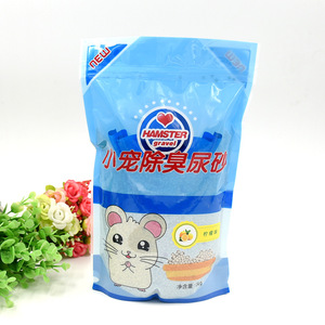 Arena para Hámster, 1 kg, Aroma a Limón, Desodorante, Cama para Animales Pequeños - Product Image 1