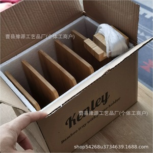 Office Organizer Wooden Desktop <b>Storage</b> Box With <b>File</b> Slots For Office Desk Organization Multifunctional Stationery Holder - Product Image 4