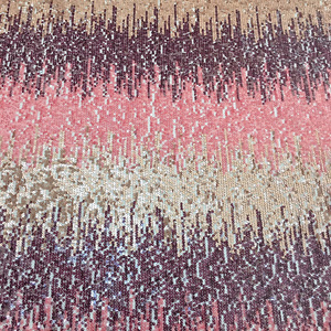 제조업체 직접 판매 패션 여성 의류 스팽글 원단 무대 원피스 대 한 유행 스타일 원피스 그라디언트 원단 - Product Image 5