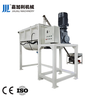 Mezclador Industrial Horizontal de Acero Inoxidable con Alimentador Eléctrico, Mezcladora Continua para Detergentes, Granos y Polvos