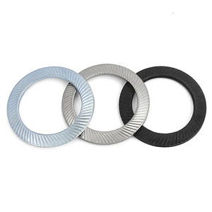 DIN9250 304 SS 65Mn serratura Lavatrici doppio disco a stella dentata tonda antiscivolo antiscivolo resistente Lavatrici - Product Image 3