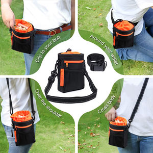 Pochette d'entraînement pour friandises pour chiens Nibao, grand sac de friandises pour animaux de compagnie, porte-friandises multi-usages et portable avec distributeur de sacs à crottes - Product Image 3