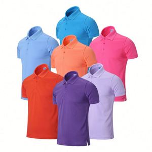 Design New Popular Mesh Comfortable and Breathable Quick Drying Men's Polo <b>Shirt</b> Customized Solid Polo En Coton - Product Image 4
