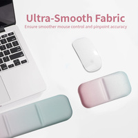 Alas Meja Ergonomis Custom Motif Kartun dengan Bantalan Pergelangan Tangan, Set Mouse Pad Gaming Busa Memori Tahan Air Bersertifikasi RoHS untuk Komputer