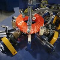 Machine d'emballage de film étirable pour tube/bobine de tuyau flexible horizontal automatique JL Machine d'emballage à enroulement horizontal