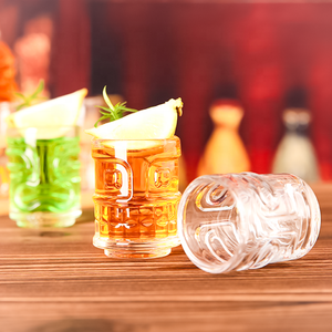Verres à liqueur empilables mignons transparents de 1.5oz pour les tasses en verre Mini Tiki de gobelet de fête d'anniversaire - Product Image 6