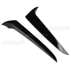2 Piezas de Alerón Lateral Trasero para BMW X3 F25 2011 2012 2013 2014 2015 2016 2017, Negro, ABS - Product Image 2