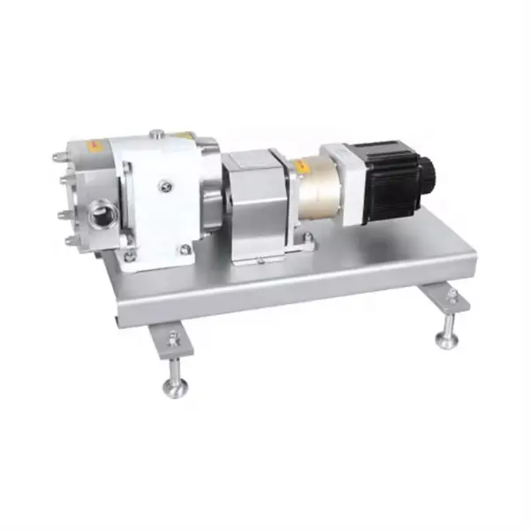 Hardvalve Direct Sells Series Viscous Media And Liquid Single-Stage Lobe Pump Servo Motor Rotor Pump