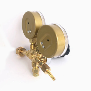 HARRIS oxygen meter, acetylene meter, pressure reducing meter, <b>welding</b> and cutting <b>kit</b>, carbon dioxide meter, CO2 pressure - Product Image 4