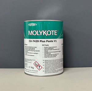 Pâte <span class=keywords><strong>de</strong></span> cuivre industrielle MOLYKOTE Cu-7439 1 kg pour fixations haute température, pièces coulissantes et maintenance d'équipements - Product Image 1