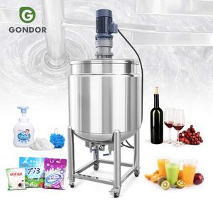 Stainless Steel Liter 10 000 50 60l 200 500l Homogenizing Cream and Butter Mixing Mixed Mix Tank for Soap Make Diluent - Product Image 1